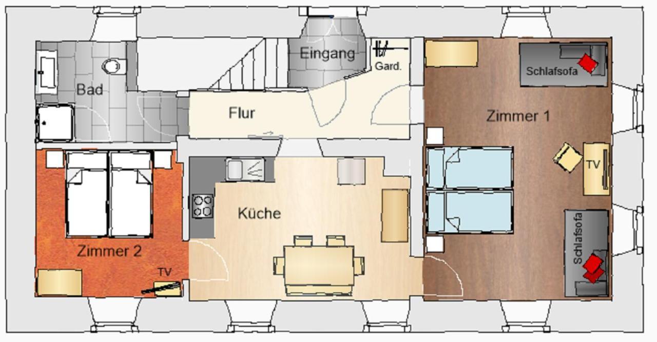 Landhausgarten Bunzmann Berg  Екстер'єр фото